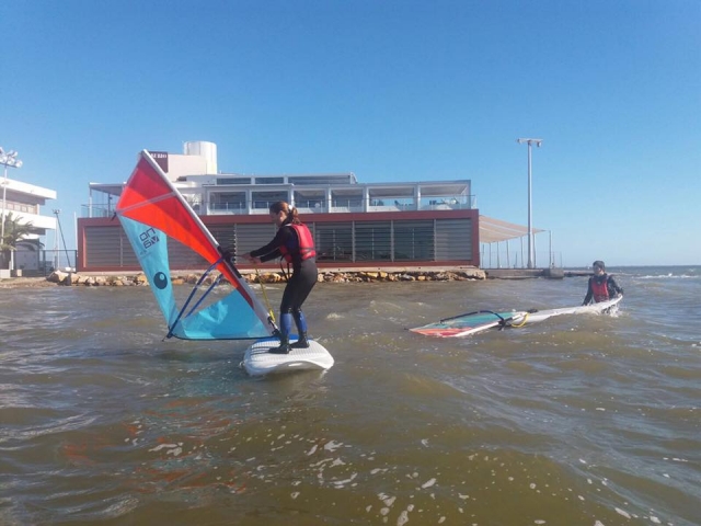 Buscando el equilibrio con la vela